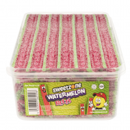 Sweetzone Fizzy Watermelon Belts Halal 100 Count Tub 1.1kg